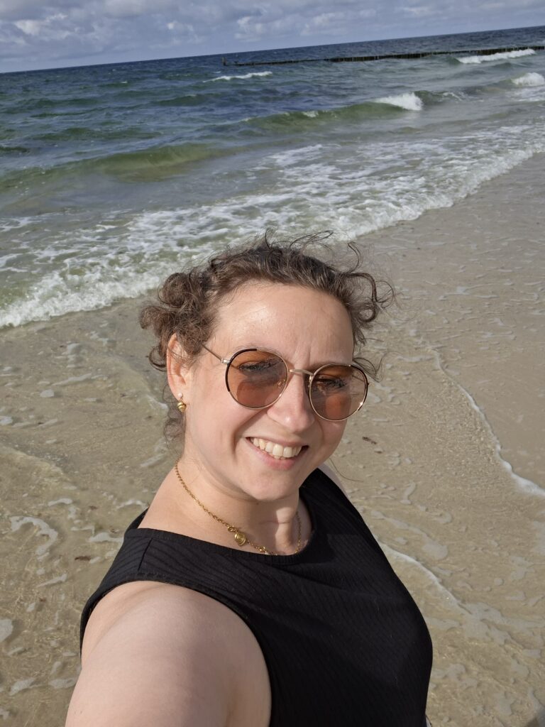 Bild Frau am Strand